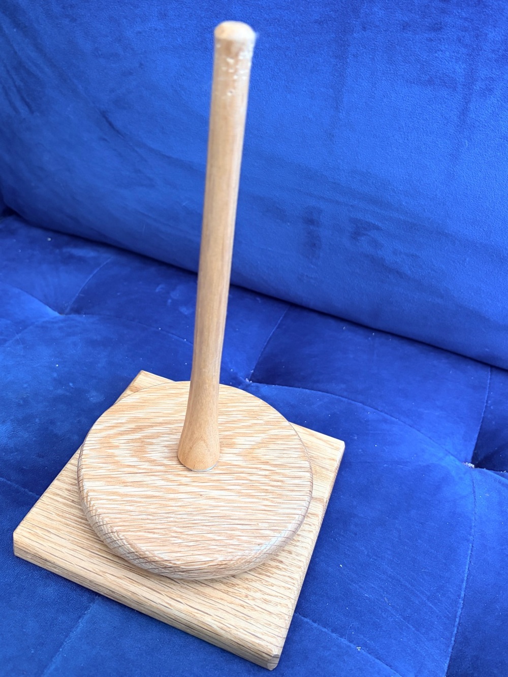 Scotts Mountain Crafts Handmade Wood Yarn Holder Spindle Made in USA